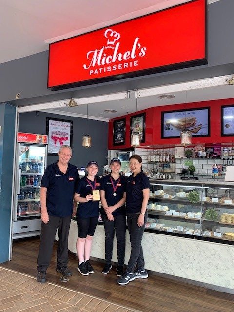 Michels Patisserie Franchisee team with Greg and Anne