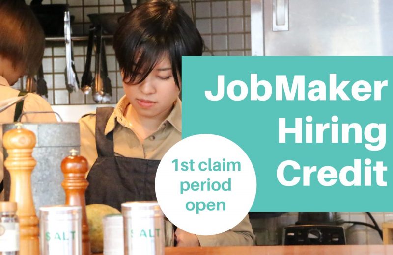 JobMaker Hiring Credit 1st Round Open